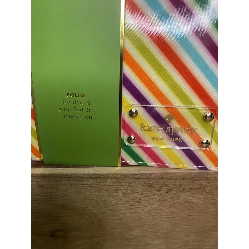 Kate Spade NY Live Colorfully Folio Case For Apple iPad 2 And iPad 3 Generation